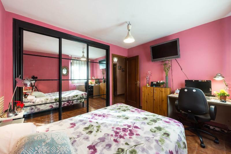 Apartament Vivienda Familiar Con Jardin Junto A Ifema Madryt Zewnętrze zdjęcie